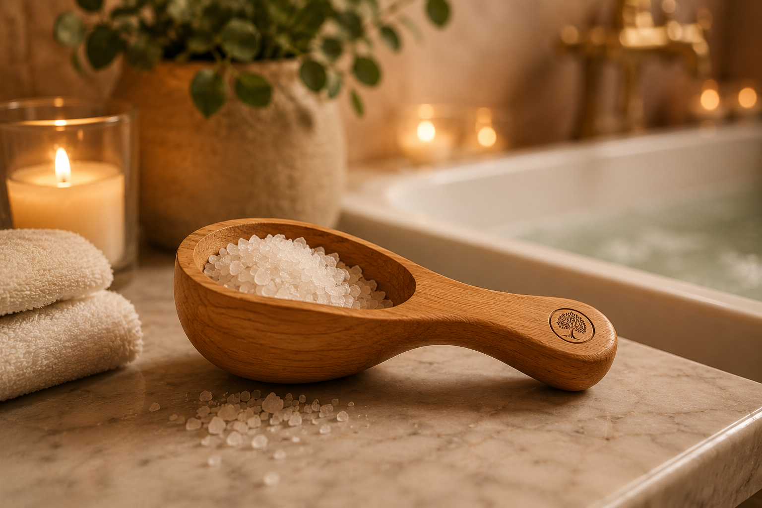 Alder Bath Salt Scoop