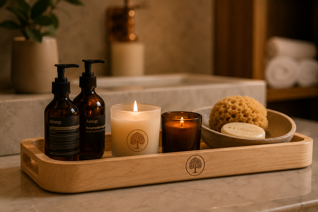 Bespoke Maple Candle Tray Commission – Deposit